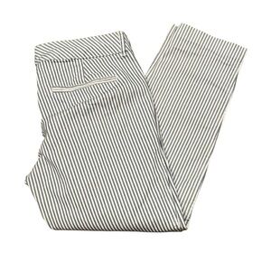 Old Navy Pixie Chino Railroad‎ Stripe Petite Pants